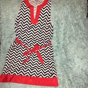 EUC chevron dress